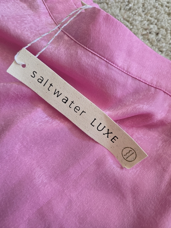 saltwater LUXE Dresses & Skirts - Anthropologie Saltwater Luxe Narissa Bubblegum Pink Maxi Skirt Size S